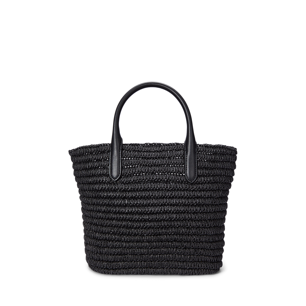 LRL Woven Straw Medium Brie Tote Bag/Torba 431962120002