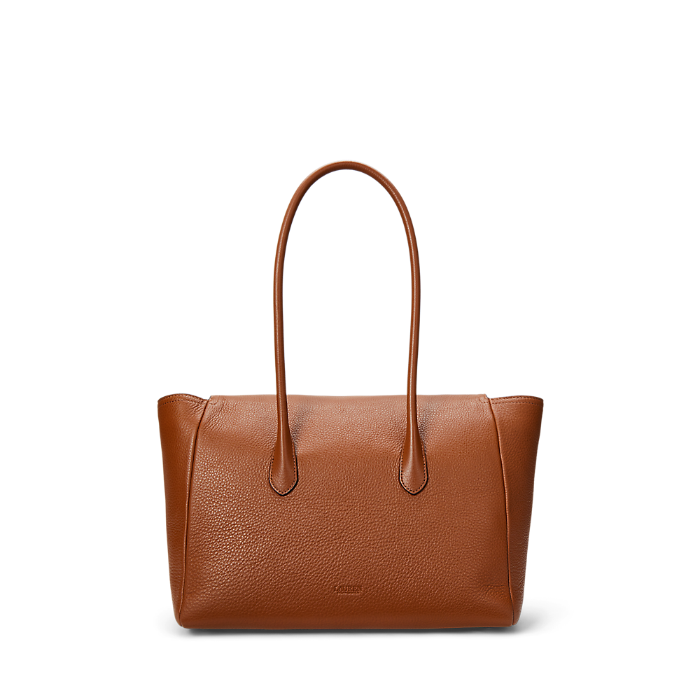 LRL Pebbled Leather Large Tanner Satchel/Torba 431966862002
