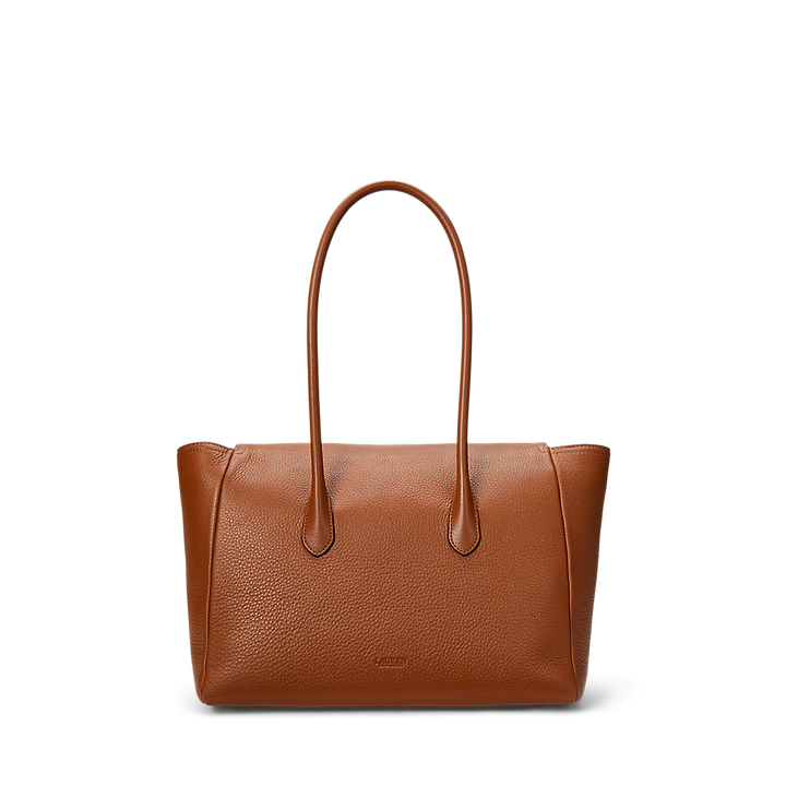 LRL Pebbled Leather Large Tanner Satchel/Torba 431966862002