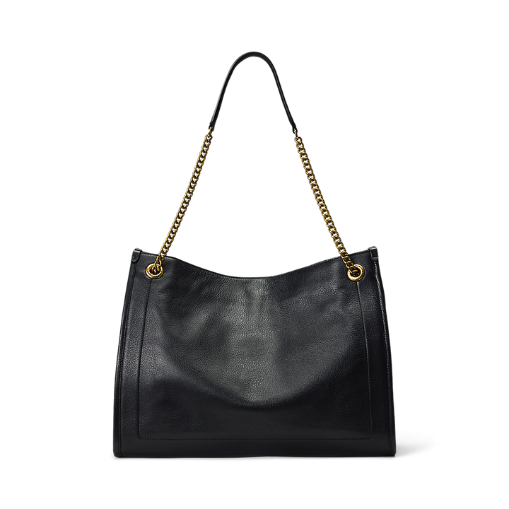 LRL Pebbled Leather Large Bradley Tote Bag/Torba 431969352002