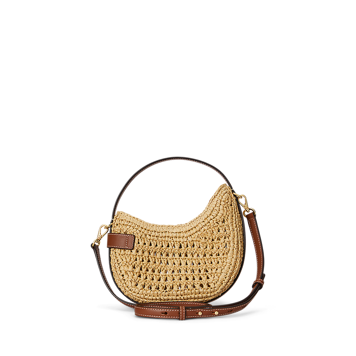 LRL Small Woven Straw Tasha Crossbody Bag/Torba 431982191001
