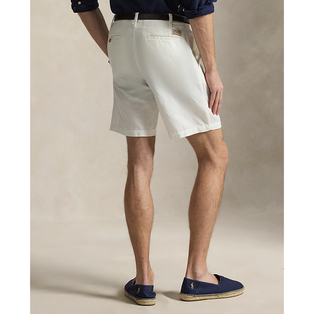 PRL 21.6 cm Classic Fit Linen-Cotton Short/Bermude 710741375502