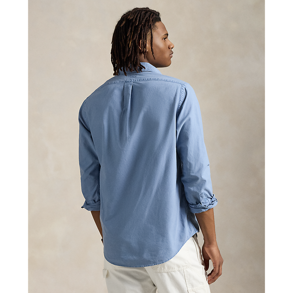 PRL Slim Fit Garment-Dyed Oxford Shirt/ Košulja 710804257059