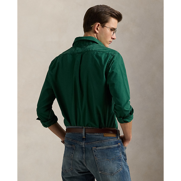 PRL Slim Fit Garment-Dyed Oxford Shirt/Košulja 710804257063