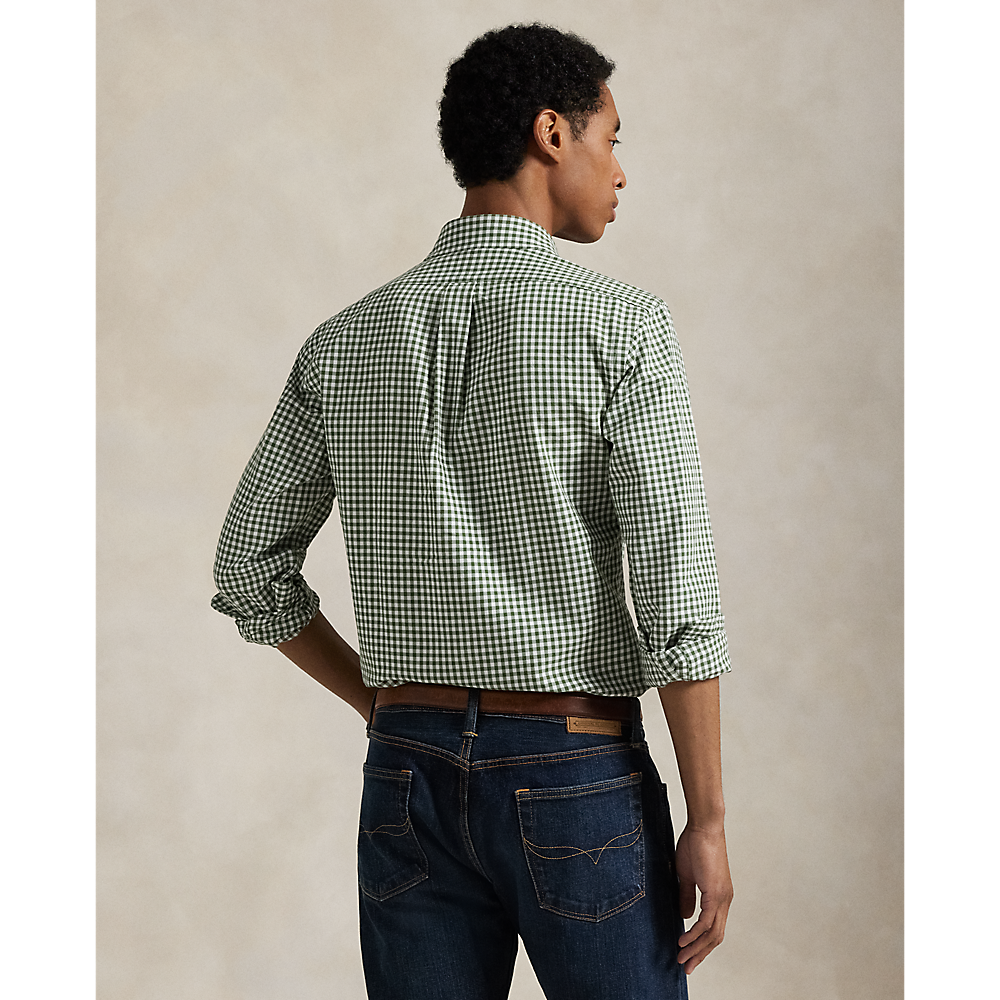 PRL Slim Fit Gingham Oxford Shirt/Košulja 710852744003