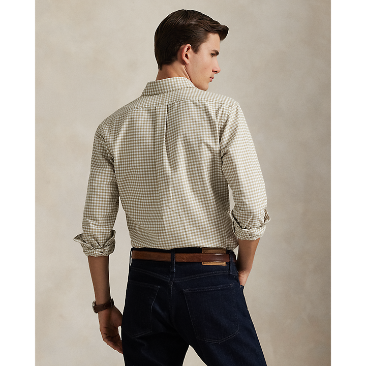 PRL Slim Fit Gingham Oxford Shirt/Košulja 710852744004