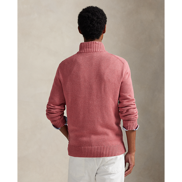 PRL Cotton Quarter-Zip Mockneck Jumper/Pulover 710859939512