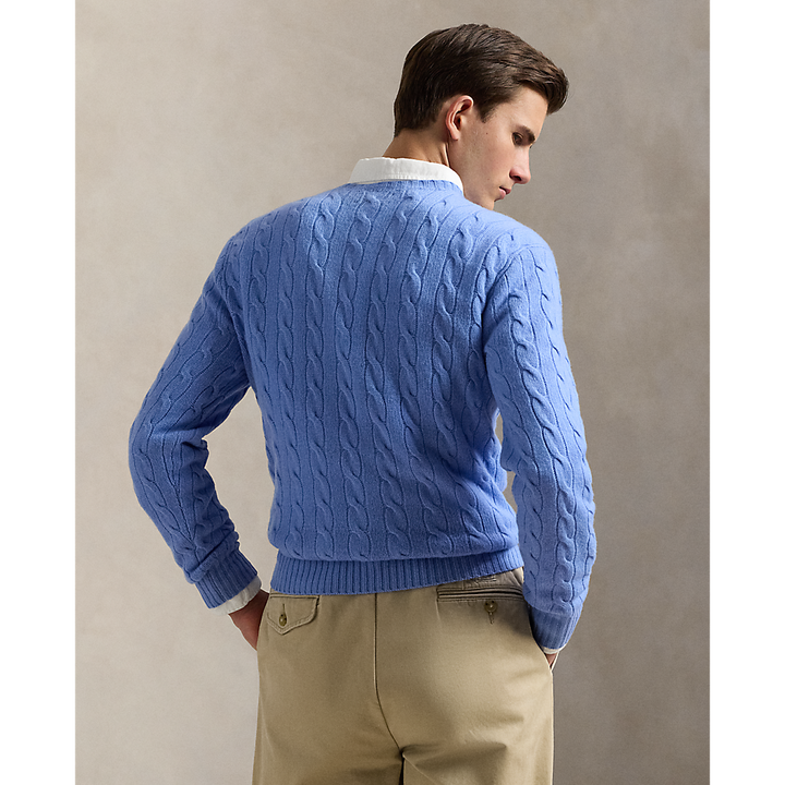 PRL Cable-Knit Wool-Cashmere Jumper/Pulover 710876762032