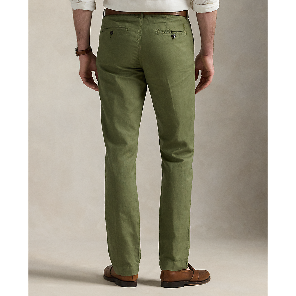 PRL Straight Fit Linen-Cotton Trouser/Hlače 710901796019