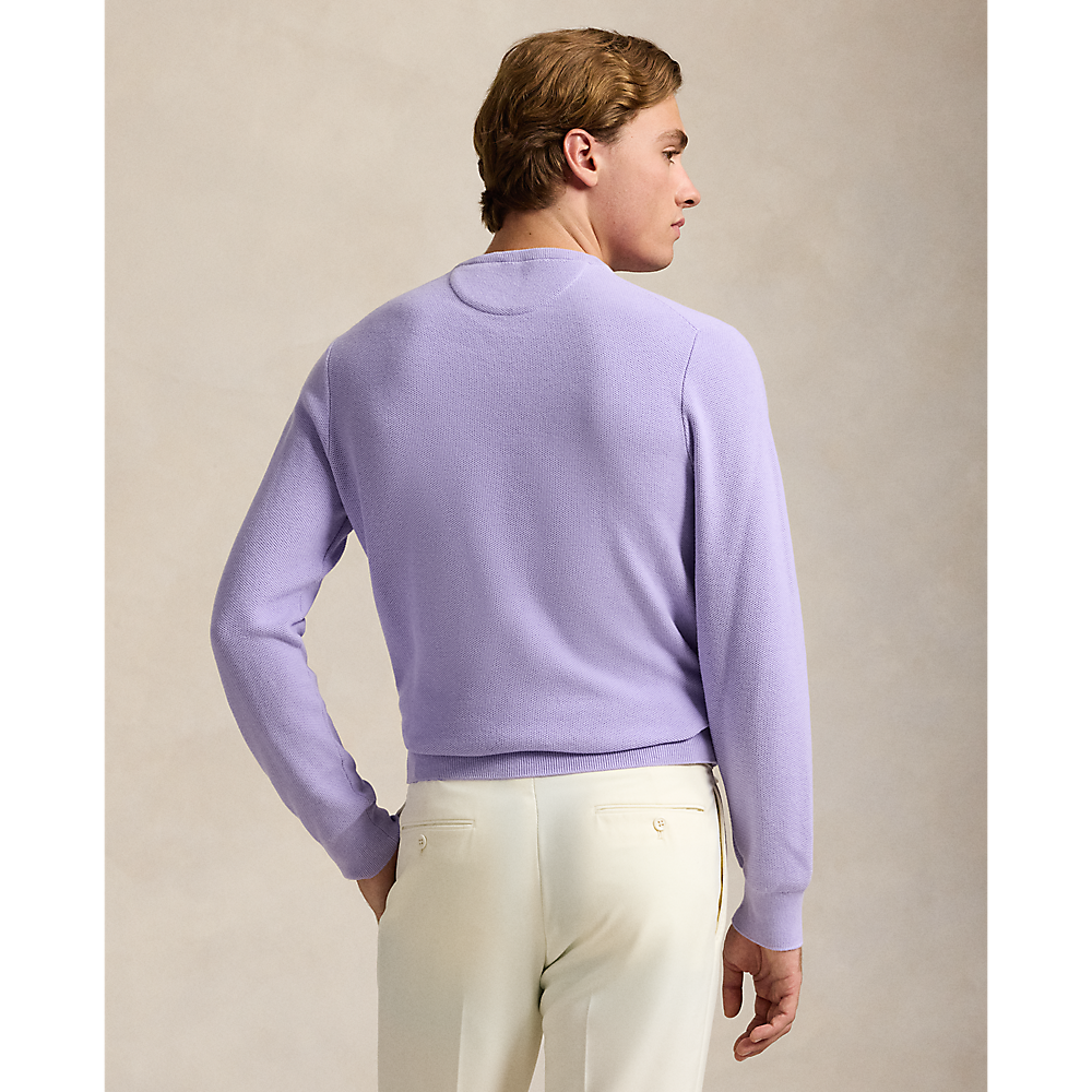 PRL Textured Cotton Crewneck Jumper/Pulover 710918163517