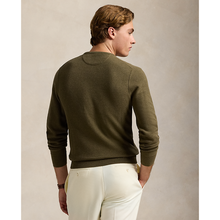 PRL Textured Cotton Crewneck Jumper/Pulover 710918163518