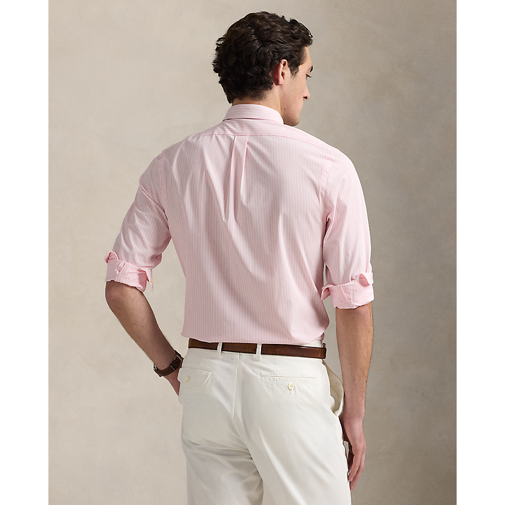PRL Slim Fit Striped Stretch Poplin Shirt/Košulja 710929344017