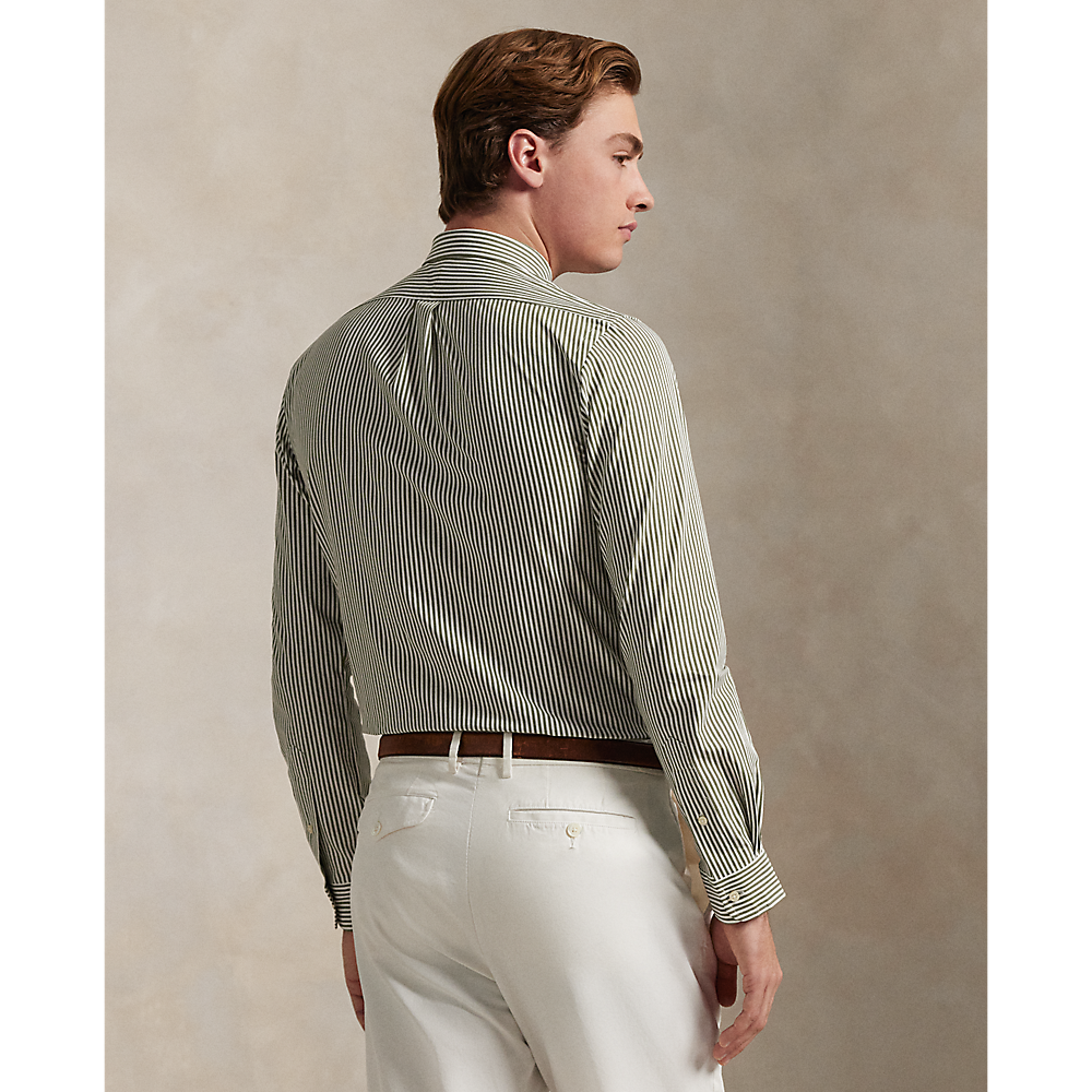 PRL Custom Fit Striped Stretch Poplin Shirt/Košulja 710929346013