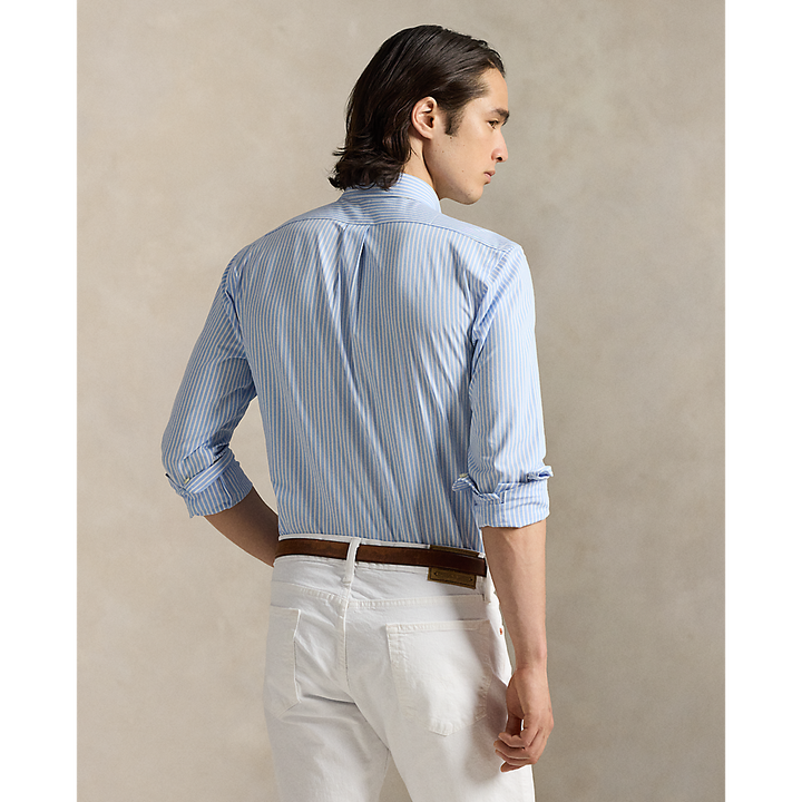 PRL Custom Fit Striped Stretch Poplin Shirt/Košulja 710929346018