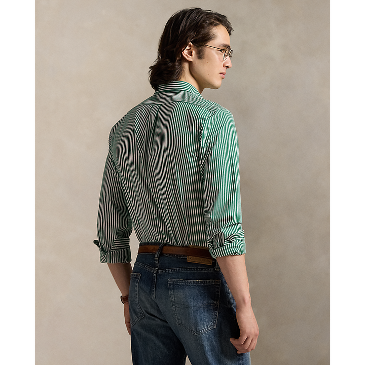 PRL Custom Fit Striped Stretch Poplin Shirt/Košulja 710929346021