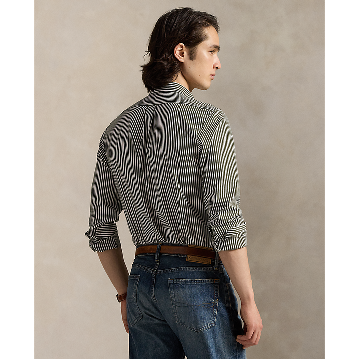 PRL Custom Fit Striped Stretch Poplin Shirt/Košulja 710929346025
