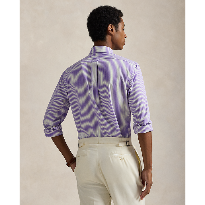 PRL Custom Fit Striped Stretch Poplin Shirt/Košulja 710929346026