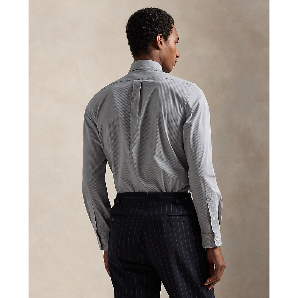 PRL Custom Fit Striped Stretch Poplin Shirt/Košulja 710929346027