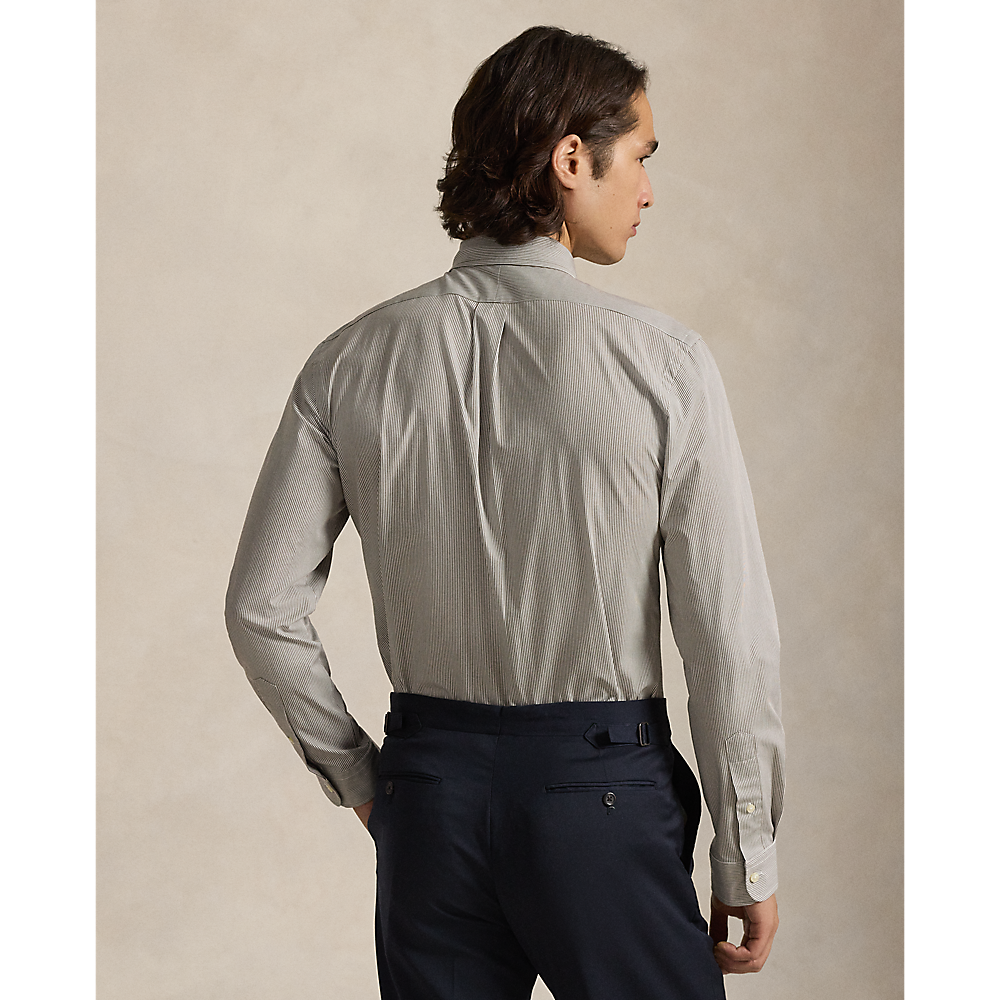 PRL Custom Fit Striped Stretch Poplin Shirt/Košulja 710929346028