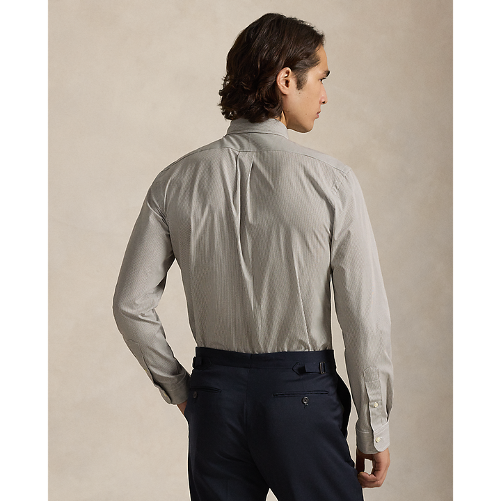 PRL Custom Fit Striped Stretch Poplin Shirt/Košulja 710929346028