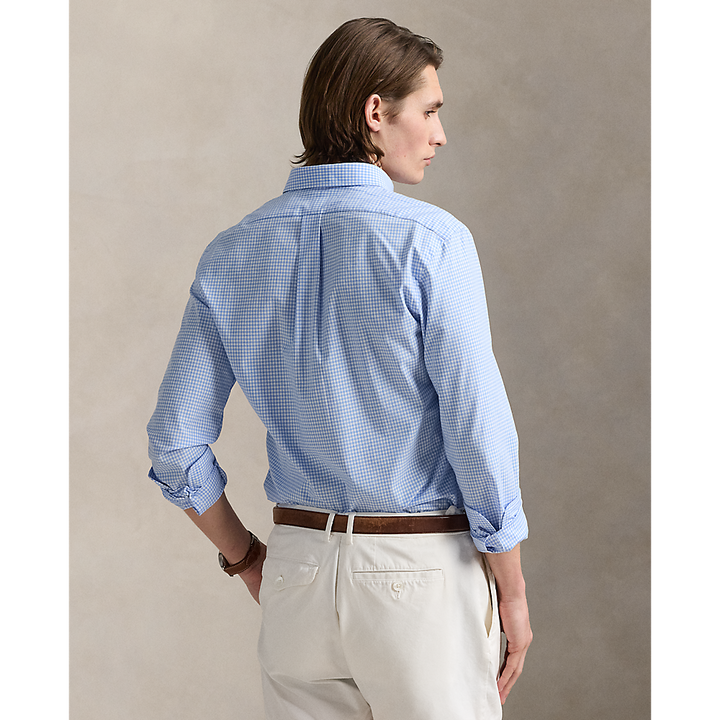 PRL Custom Fit Gingham Stretch Poplin Shirt/Košulja 710929347012