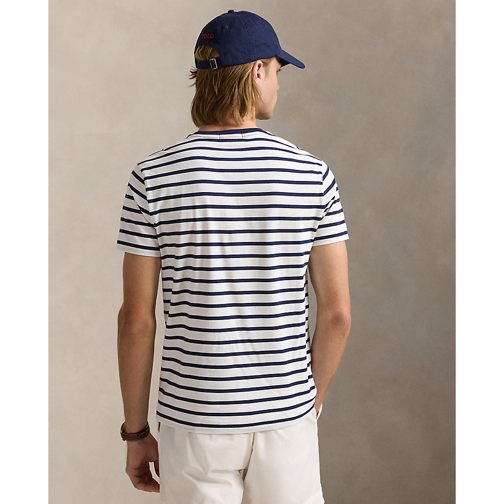 PRL Custom Slim Fit Striped Jersey T-Shirt/Majica 710938134004