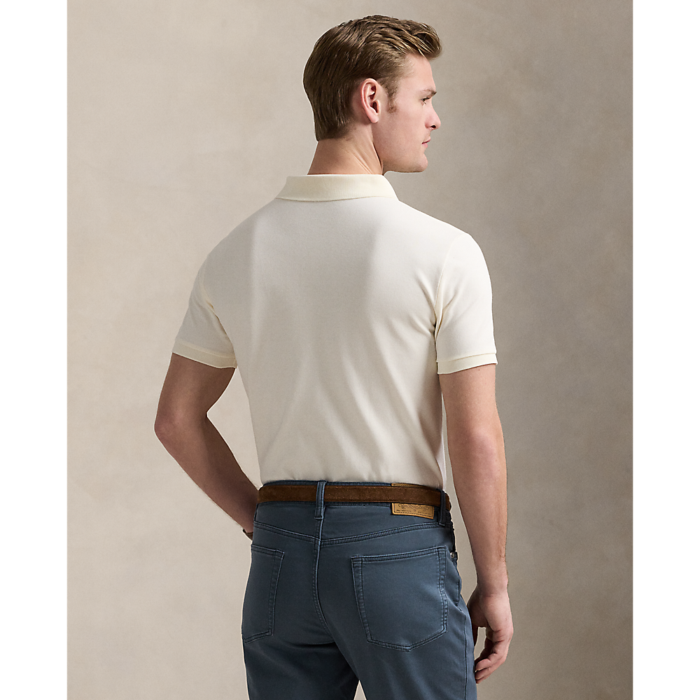PRL Custom Slim Fit Big Pony Mesh Polo Shirt/Polo majica 710938137004