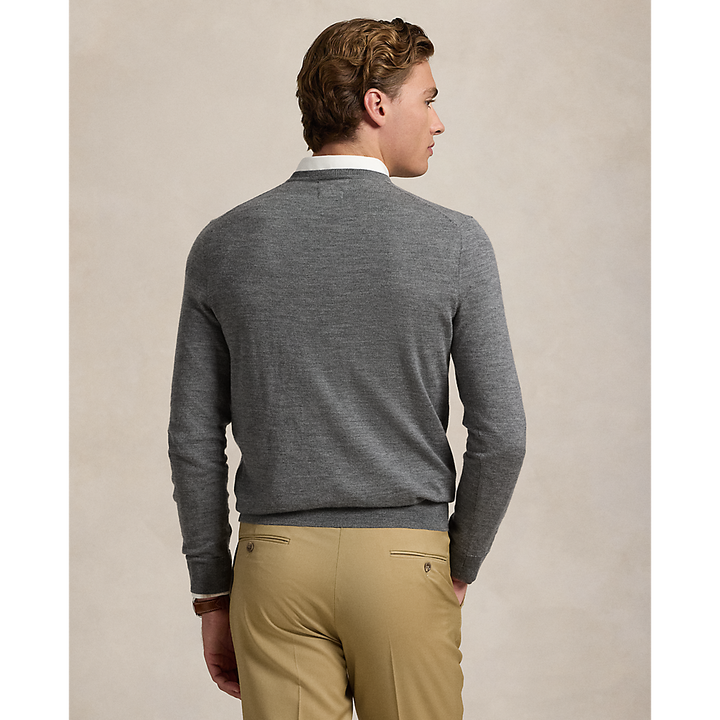 PRLSlim Fit Washable Wool Crewneck Jumper /Pulover 710946143002