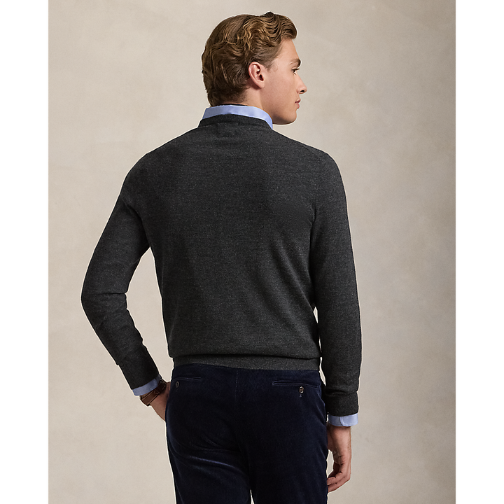 PRL Slim Fit Washable Wool Crewneck Jumper /Pulover 710946143003