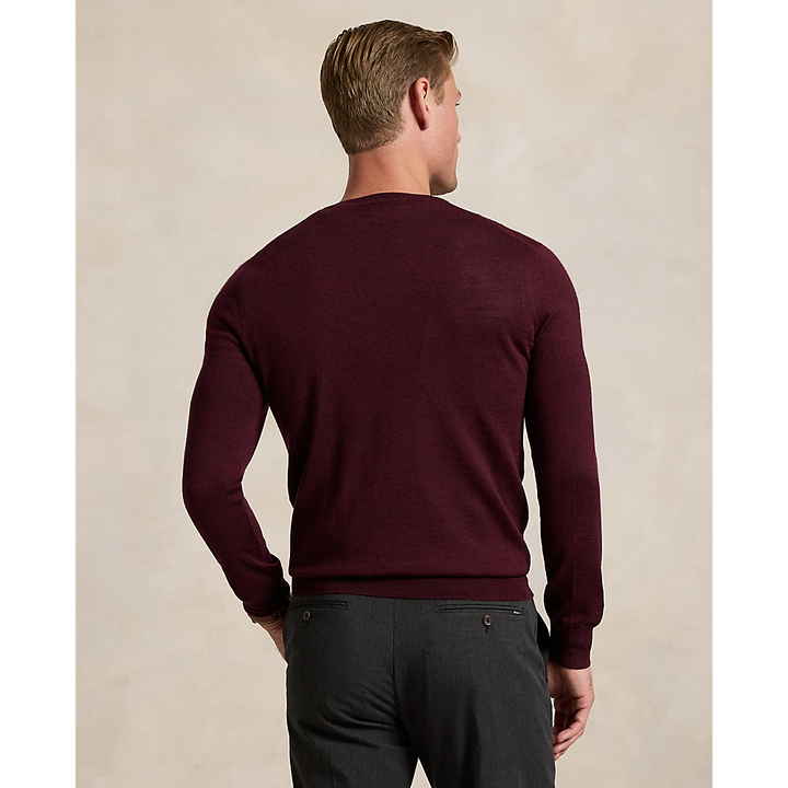 PRLSlim Fit Washable Wool Crewneck Jumper /Pulover 710946143005
