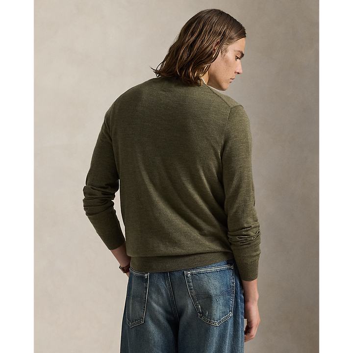 PRL Slim Fit Washable Wool Crewneck Jumper /Pulover 710946143010
