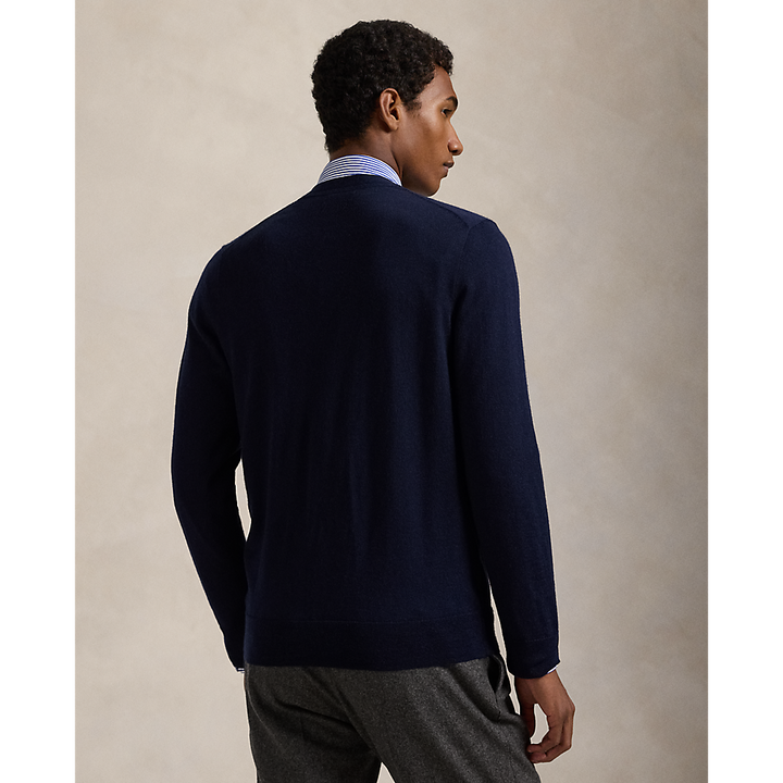 PRL Slim Fit Washable Wool V-Neck Cardigan /Pulover 710946144001