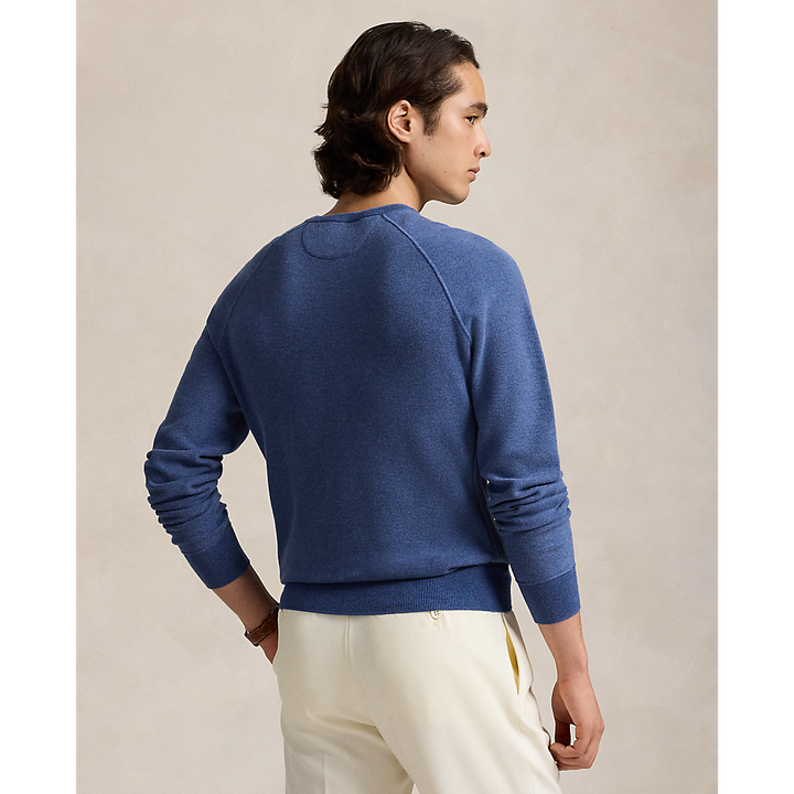 PRL Textured Cotton Crewneck Jumper/Pulover 710948737004