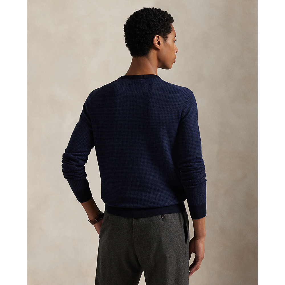 PRL Houndstooth Washable Wool Jumper/Pulover 710949280002