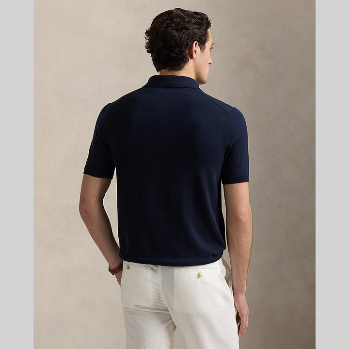 PRL Cotton Polo-Collar Sweater/ Pulover 710950158001