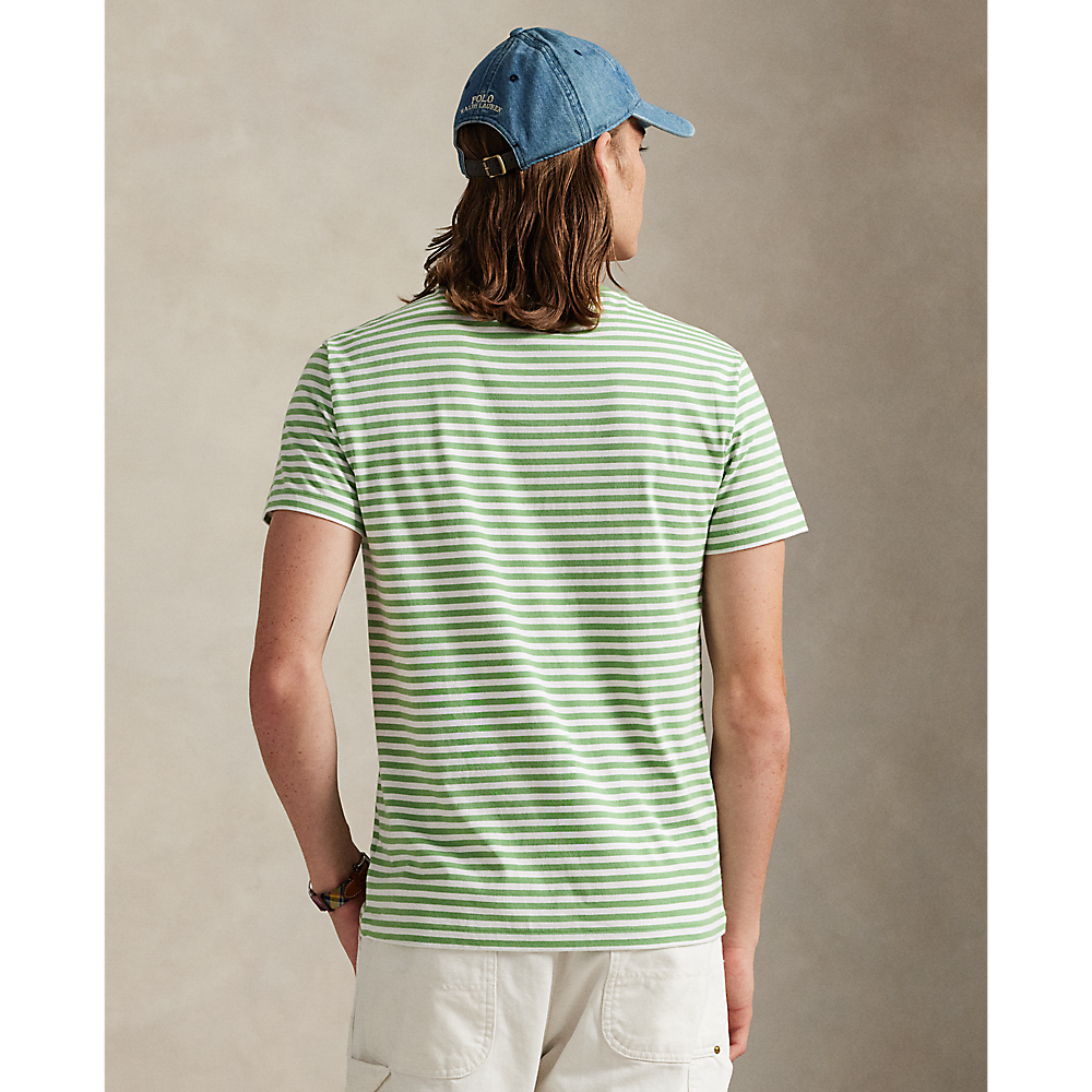 PRL Custom Slim Fit Striped Jersey T-Shirt/Majica 710956828008