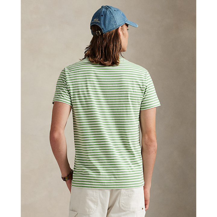 PRL Custom Slim Fit Striped Jersey T-Shirt/Majica 710956828008