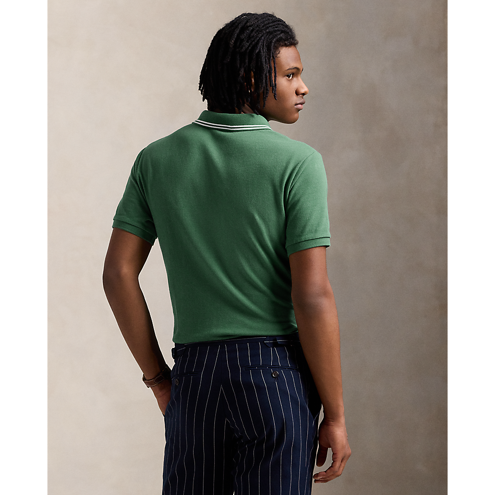 PRL Custom Slim Polo Bear Mesh Polo Shirt/Polo majica 710963817001
