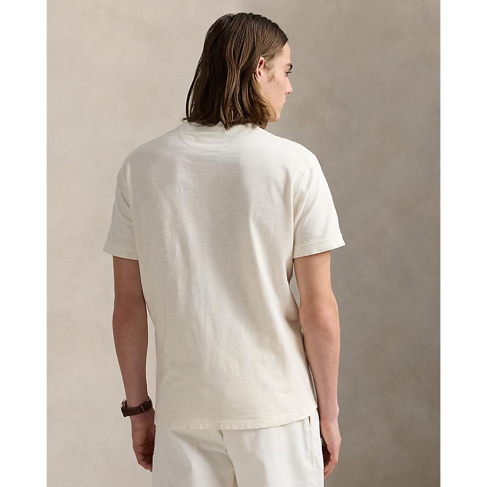 PRL Terry Short Sleeve Henley Shirt/Majica 710965011001