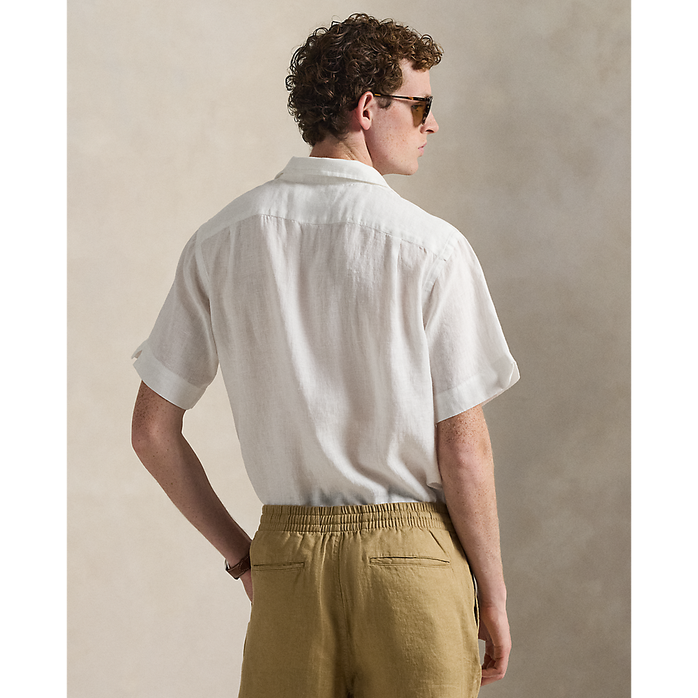 PRL Classic Fit Linen Camp Shirt/Košulja 710966421504