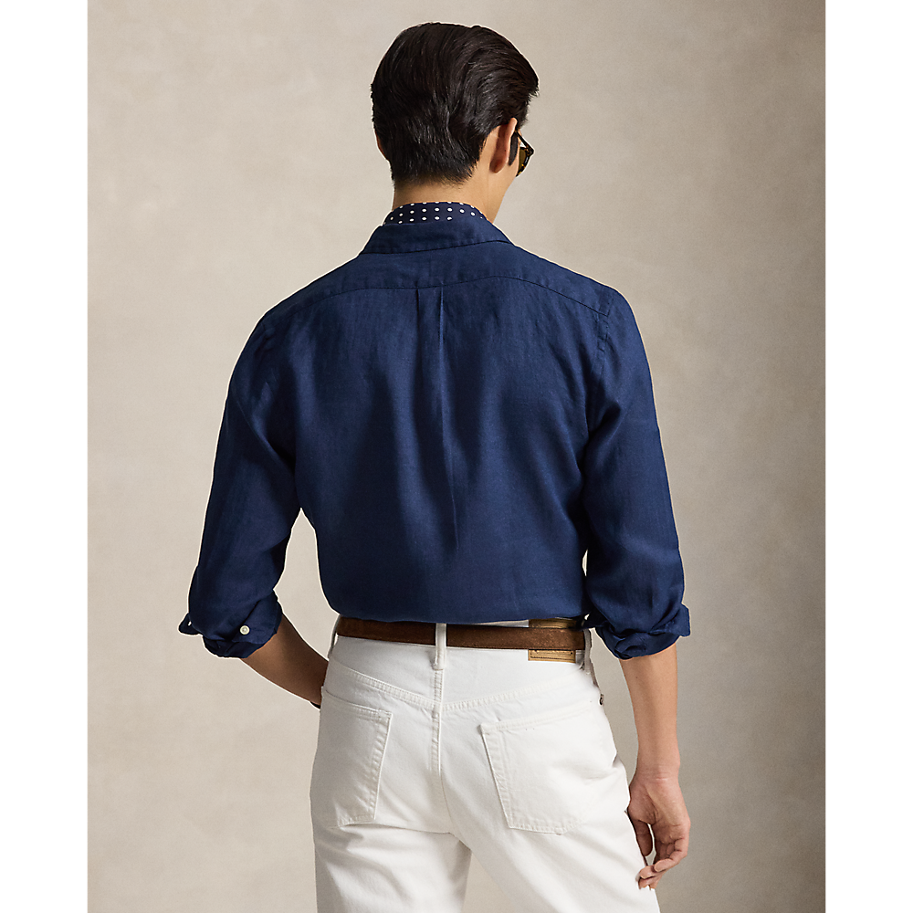 PRL Slim Fit Linen Shirt/Košulja 710968915506