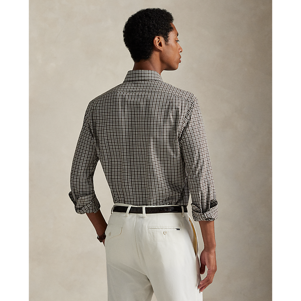 PRLCustom Fit Plaid Stretch Poplin Shirt/Košulja 710974534006