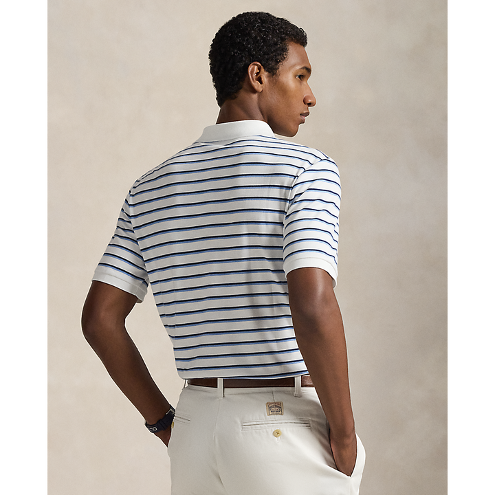 PRL Custom Slim Fit Striped Soft Cotton Polo/Polo majica 710974586500