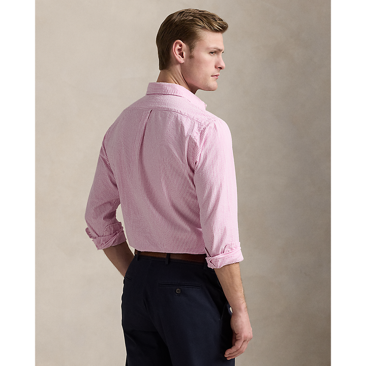 PRL Custom Fit Striped Seersucker Shirt/Košulja 710974792001