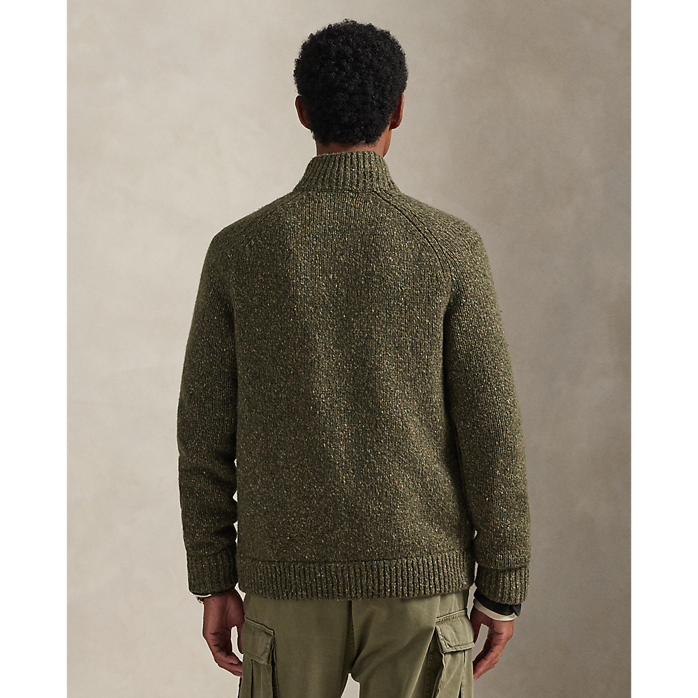 PRL Wool-Blend Mockneck Cardigan/Pulover 710979109001