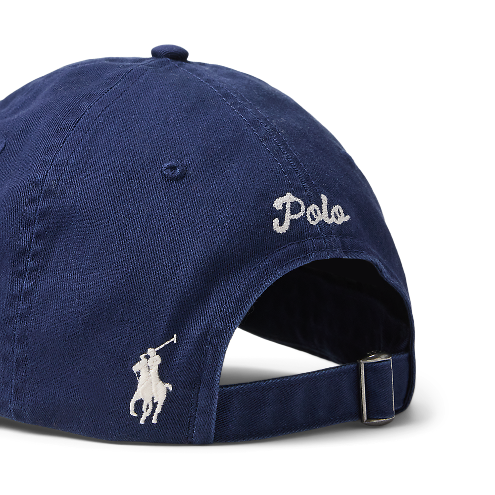 PRL Dog-Embroidered Twill Ball Cap/Kapa 710982058001