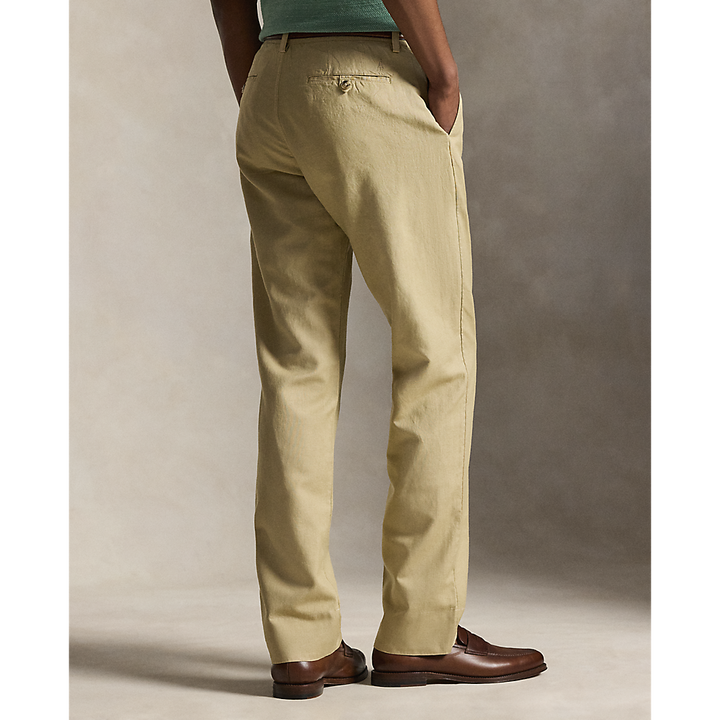 PRL Bedford Classic Fit Linen-Cotton Trouser/Hlače 710A13235005