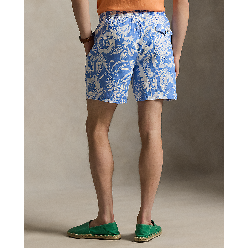 PRL 5.75-Inch Traveler Linen Swim Trunk/Kupaće 710A13242001