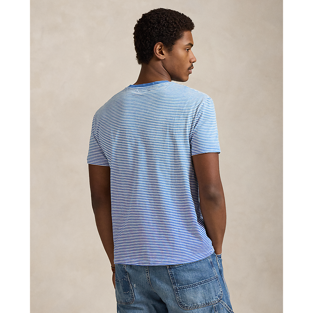PRL Classic Fit Striped Jersey T-Shirt/Majica 710B13488001