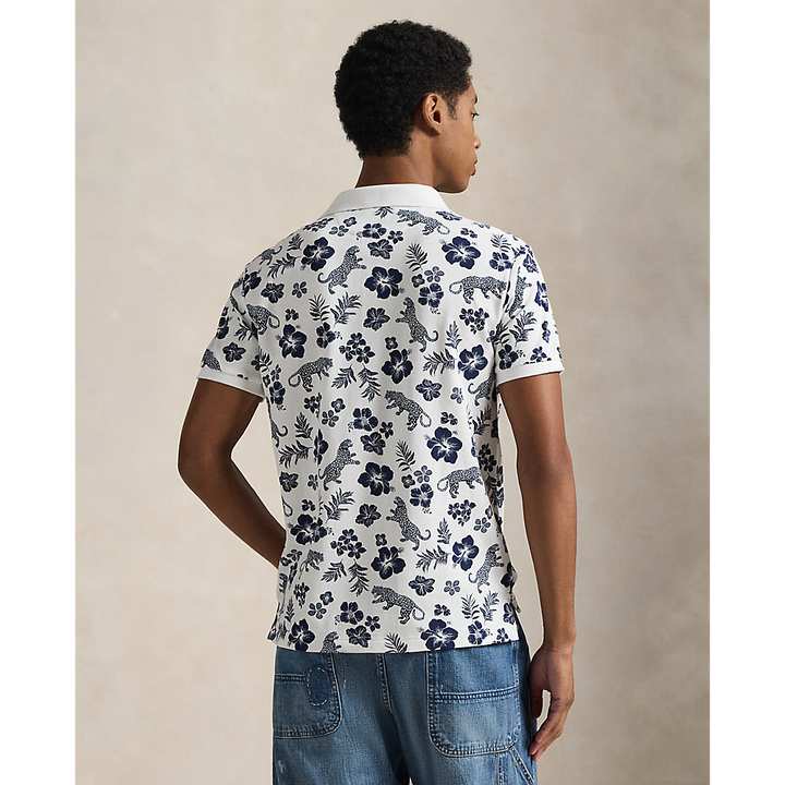 PRL Custom Slim Fit Tropical Mesh Polo Shirt/Polo majica 710B13541001
